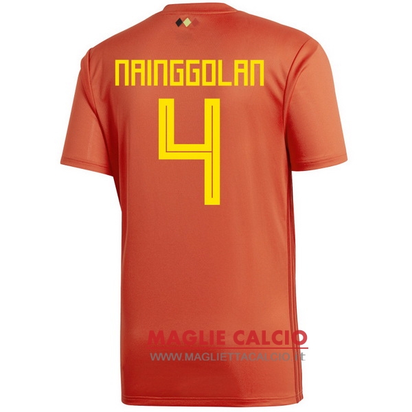 nuova maglietta belgio 2018 nainggolan 4 prima